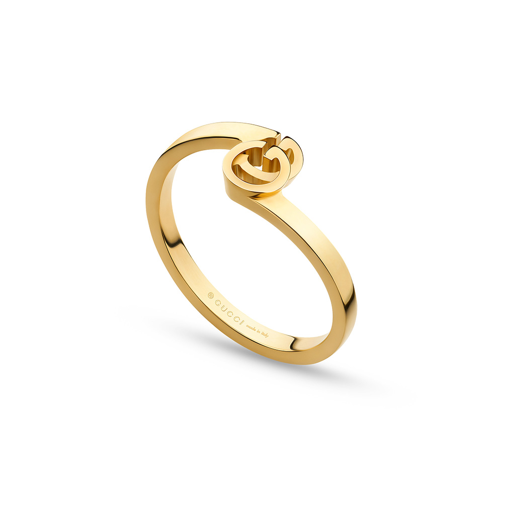 gucci heart ring gold