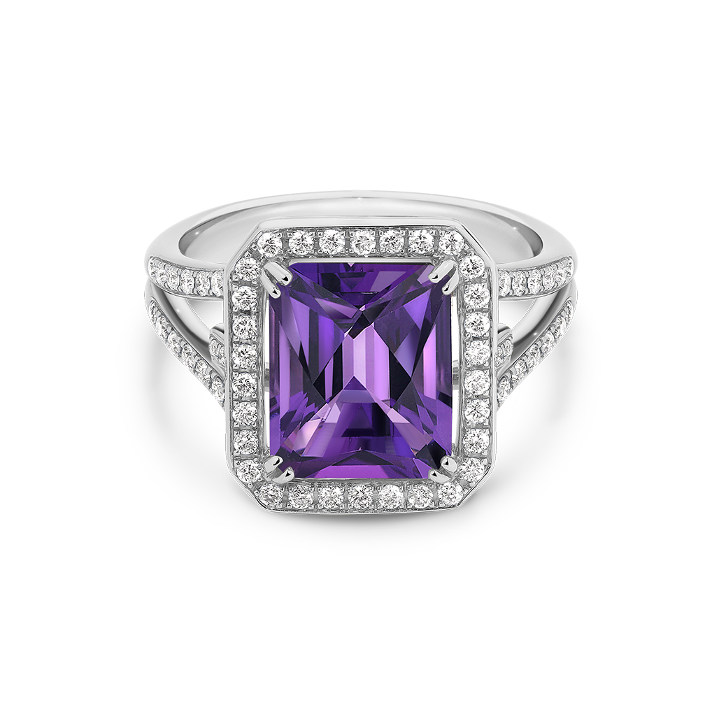 Tycoon 8 Tanzanite and Diamond Cocktail Ring | Gregory Jewellers