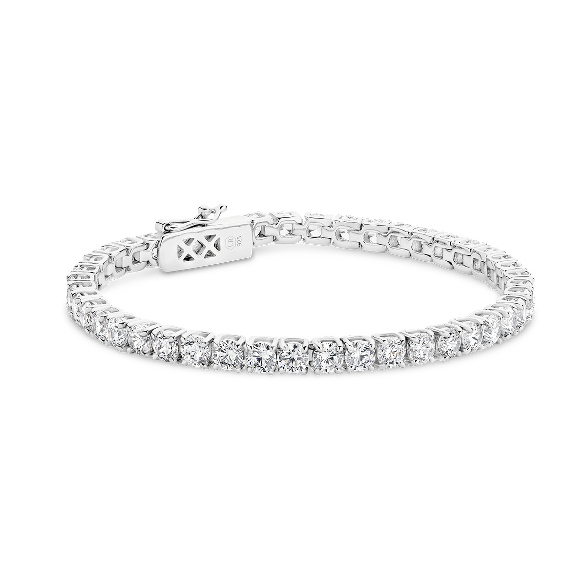 Cubic Zirconia Silver Medium Tennis Sienna Bracelet