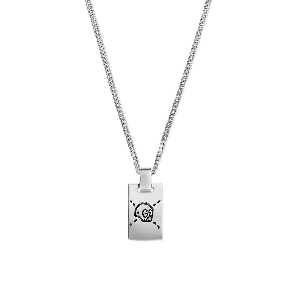 gucci silver necklace jewellery