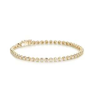 1.00ct Classic Diamond Bracelet Yellow Gold - Gregory Jewellers