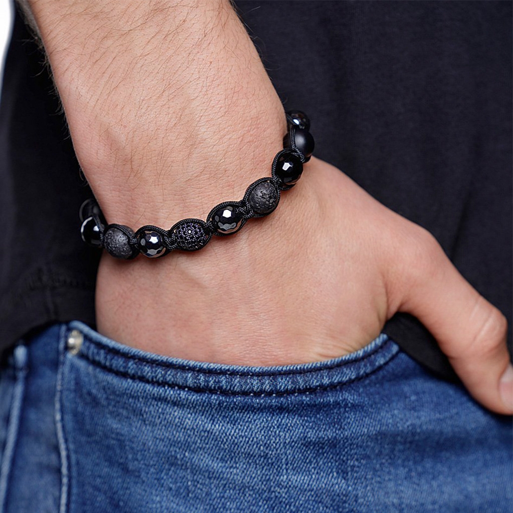 Men's Beaded Bracelet