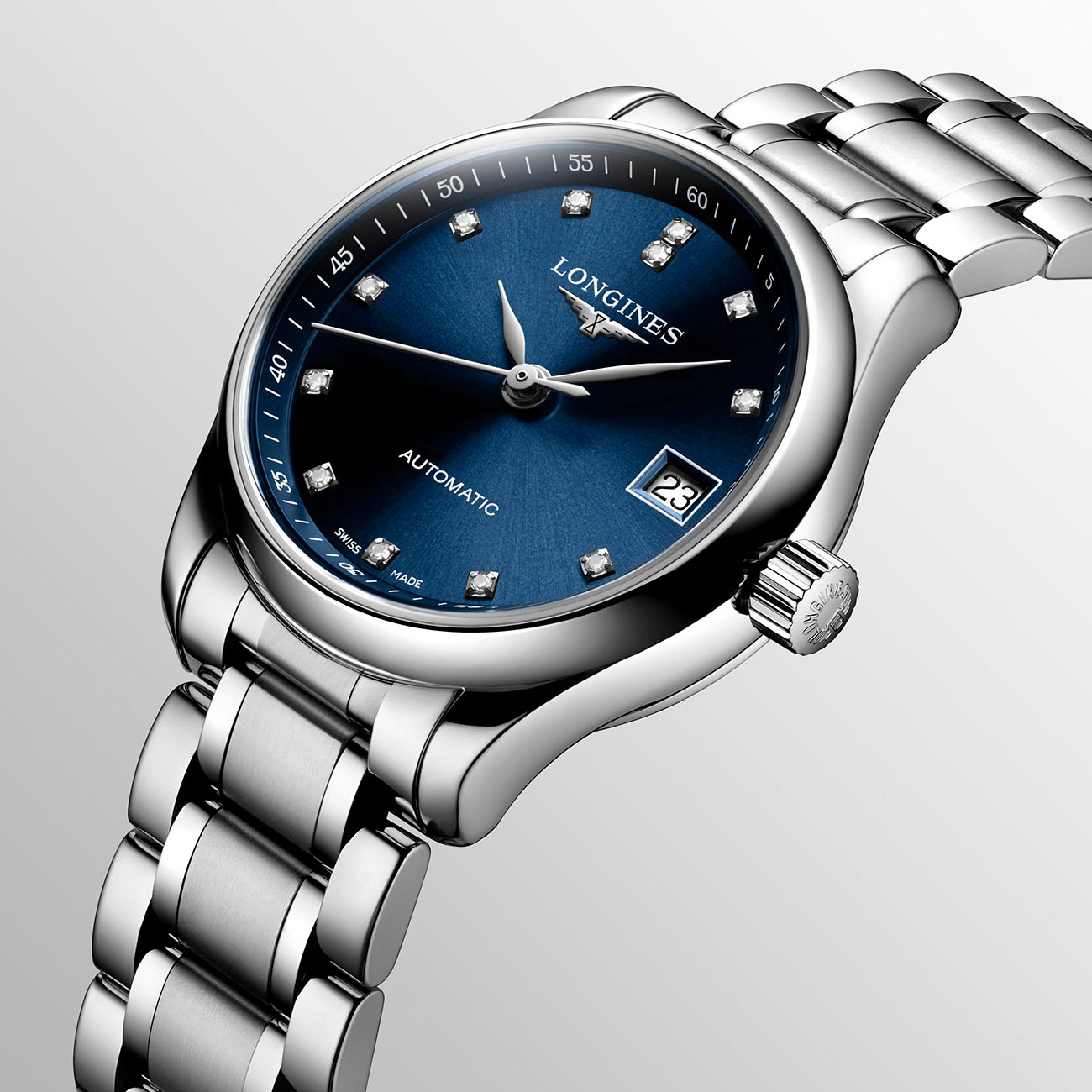 Longines master collection online blue dial