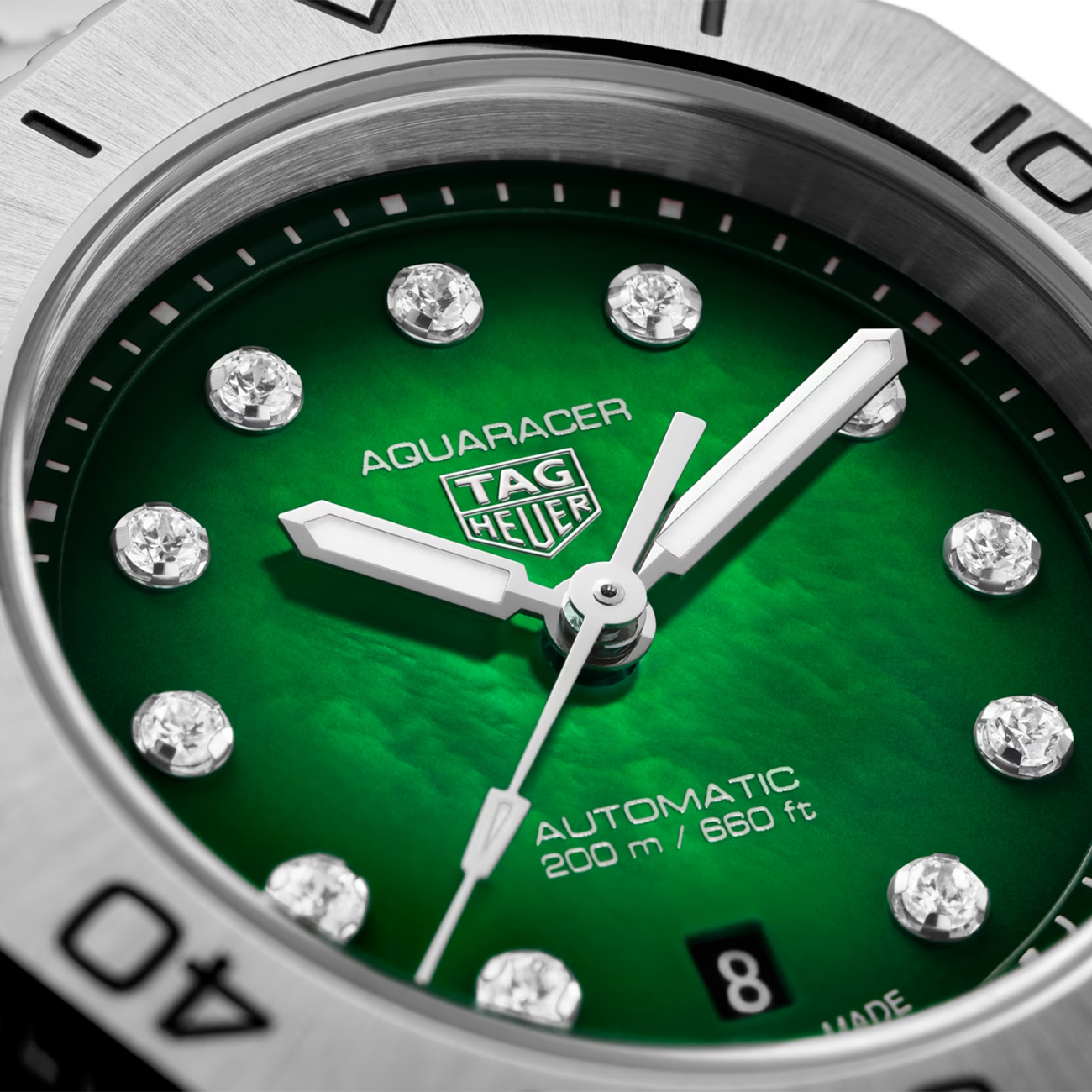 Green aquaracer sale