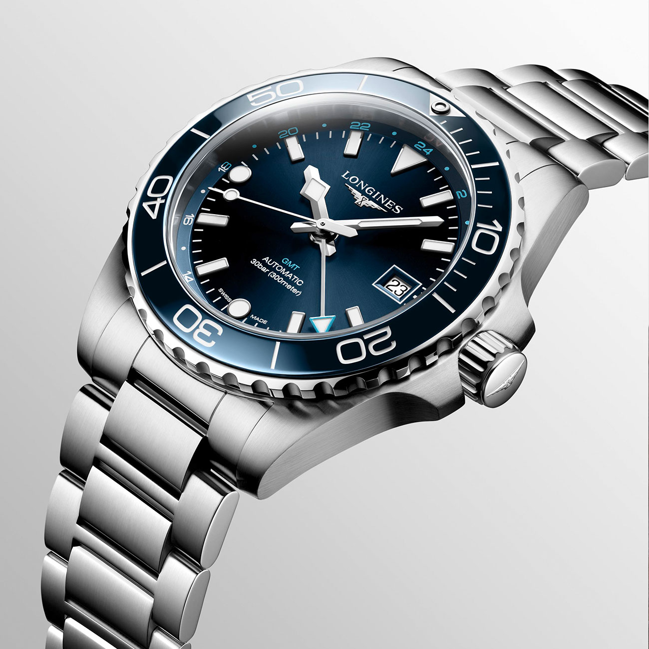 Longines HydroConquest GMT 41mm Gregory Jewellers