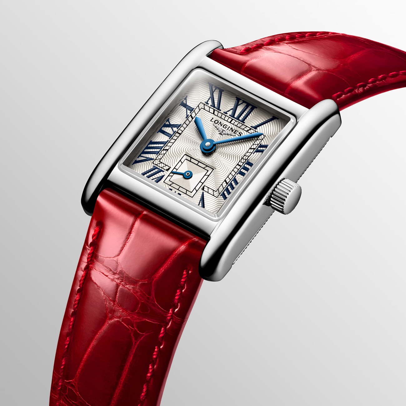 Longines discount red watch