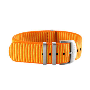 Breitling Orange Outerknown ECONYL® Yarn Single-Piece Watch Strap 22mm - 133W.A