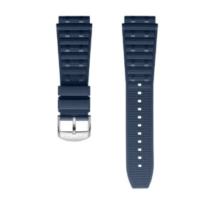 Breitling Blue Rouleaux Rubber Watch Strap 22mm 301S