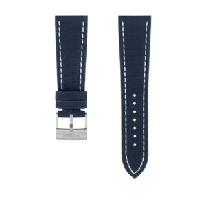 Breitling Blue Military Calfskin Leather Strap 24mm - 637X