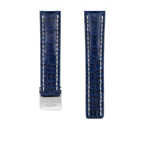 Breitling Blue Alligator Leather Watch Strap 22mm | 732P