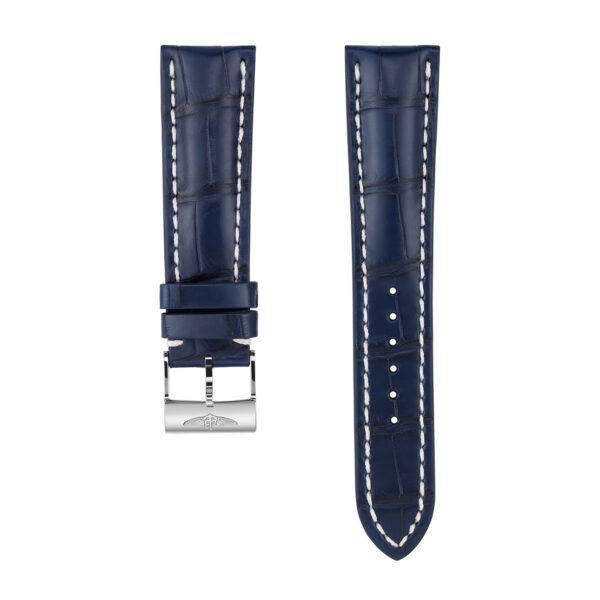 Breitling Blue Alligator Leather Watch Strap 24mm | 746P