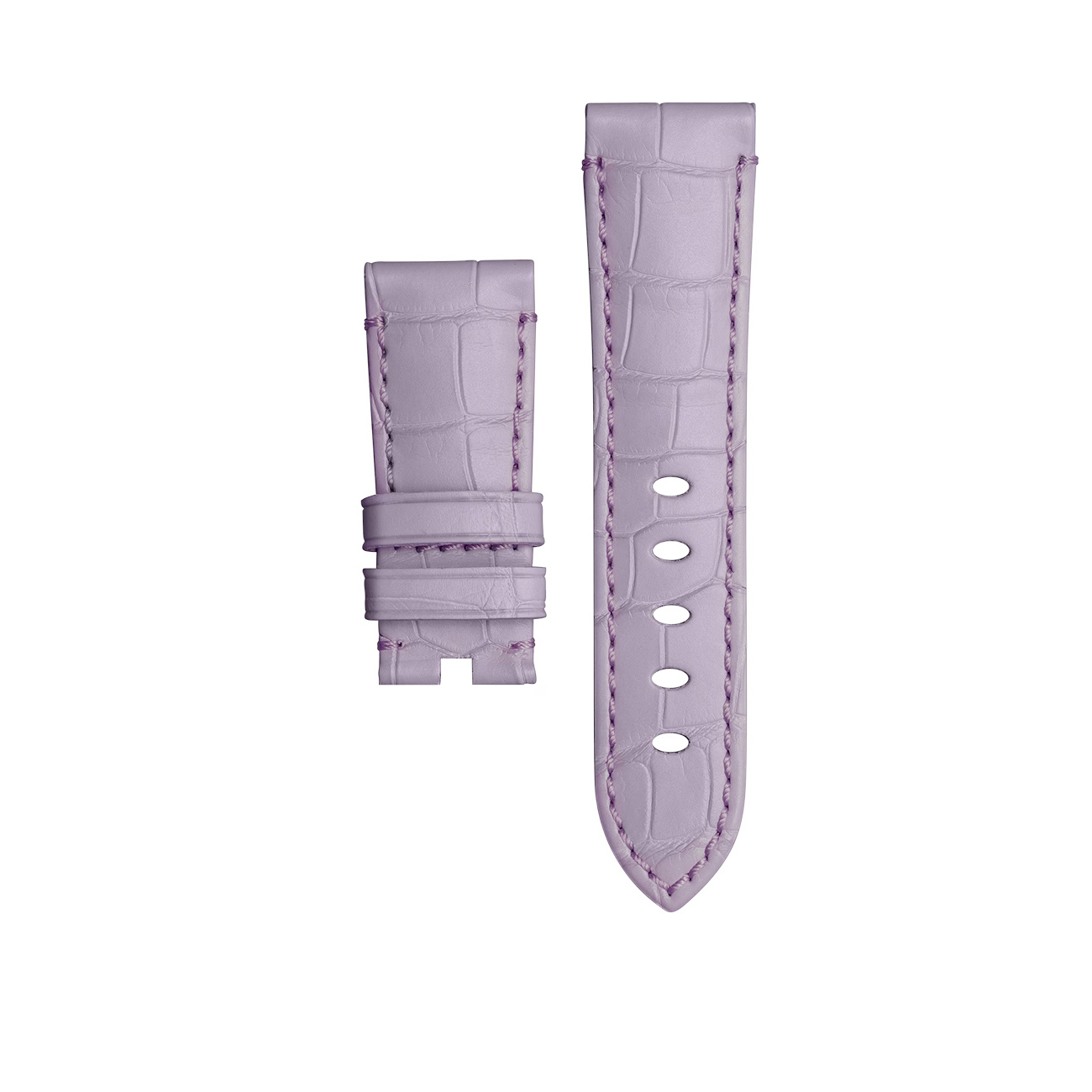 Panerai Lilac Leather Watch Strap 20mm