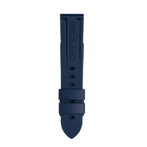 Panerai Dark Blue Rubber Watch Strap MXE0CKRT