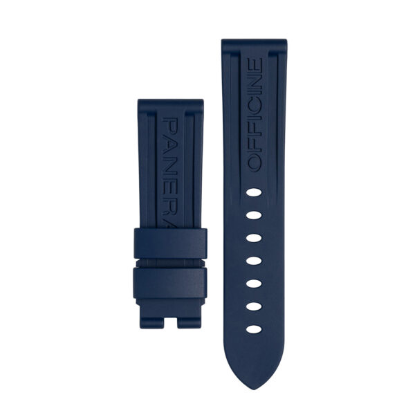 Panerai Dark Blue Rubber Watch Strap MXE0CKRT