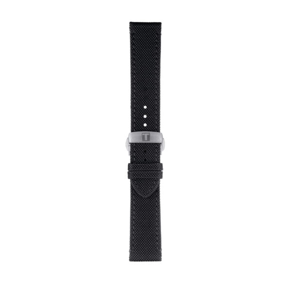 Tissot Official Black Fabric Watch Strap T852043157