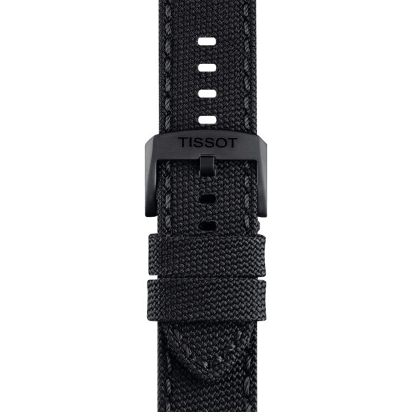 Tissot Official Black Fabric Watch Strap T852044936