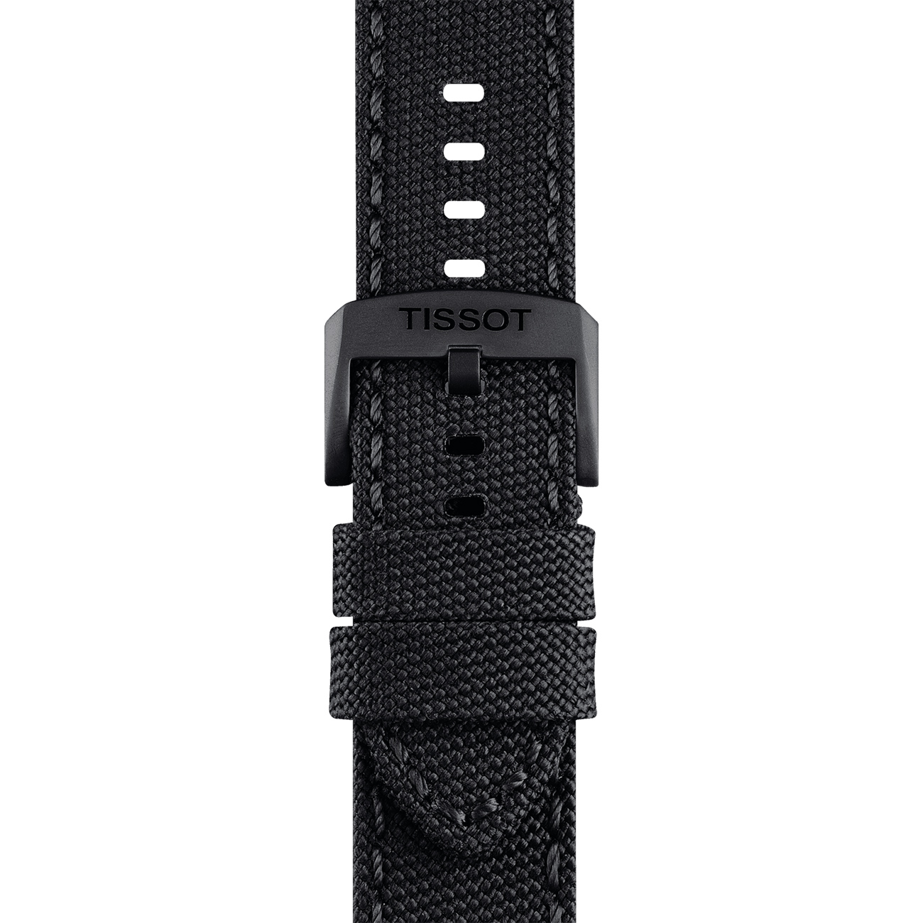 Tissot Official Black Fabric Watch Strap 22mm