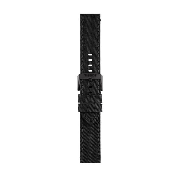 Tissot Official Black Fabric Watch Strap T852044936