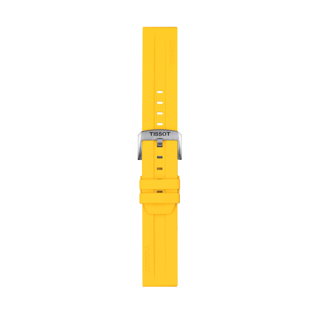 Tissot Official Yellow Silicone Watch Strap 22mm