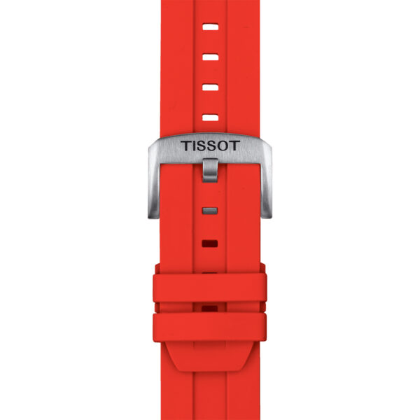 Tissot Official Red Silicone Watch Strap T852047920