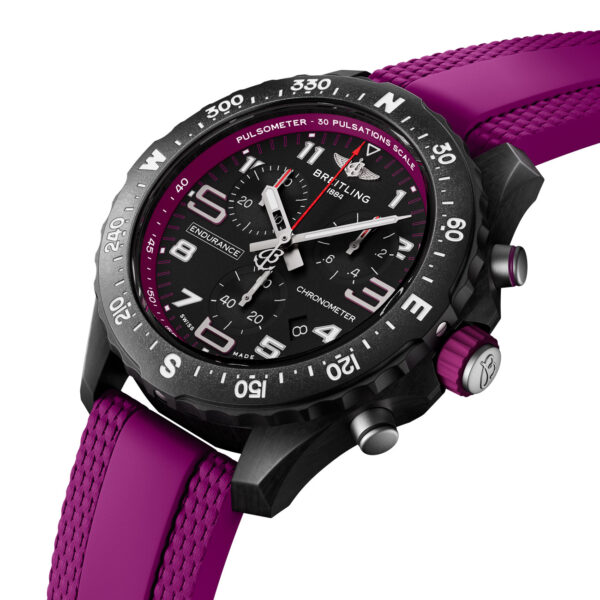 Breitling Endurance Pro 38mm purple watch X83310F61B1S1