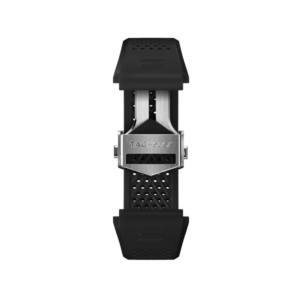 TAG Heuer Black Rubber Watch Strap BT6259