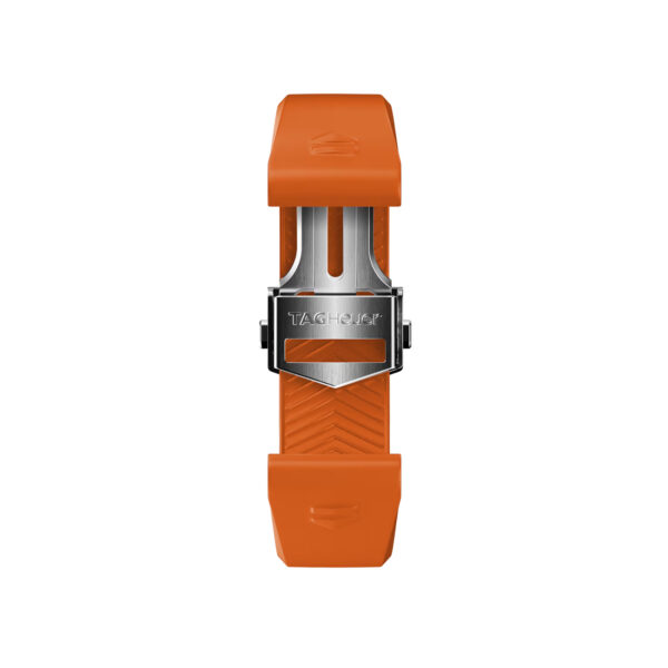 TAG Heuer Orange Rubber Watch Strap - BT6272