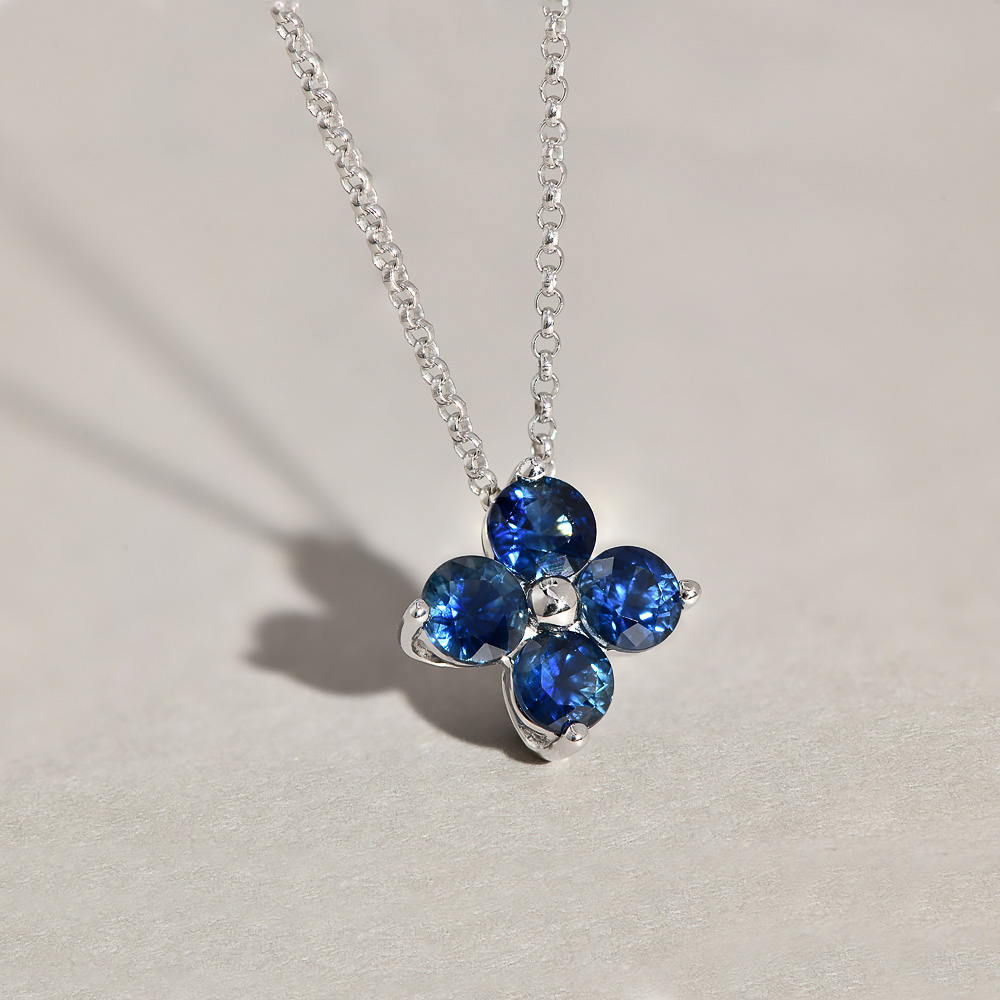 Blue Australian Sapphire Rianna Necklace