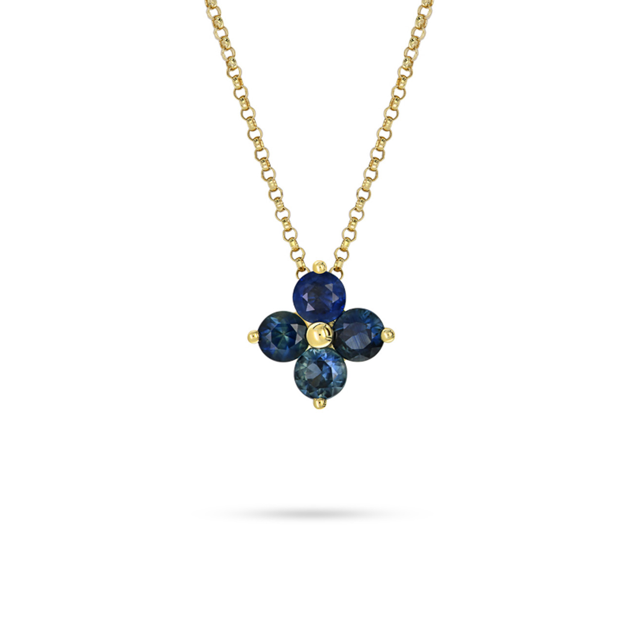 Blue Australian Sapphire Rianna Necklace