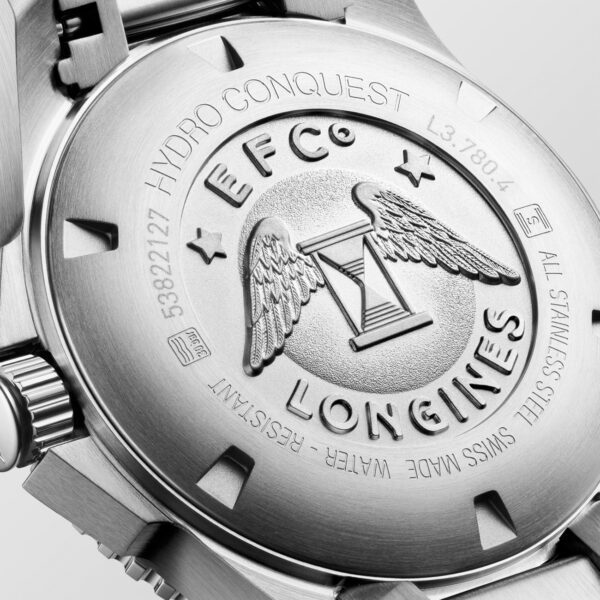 Longines HydroConquest 39mm Watch, case back