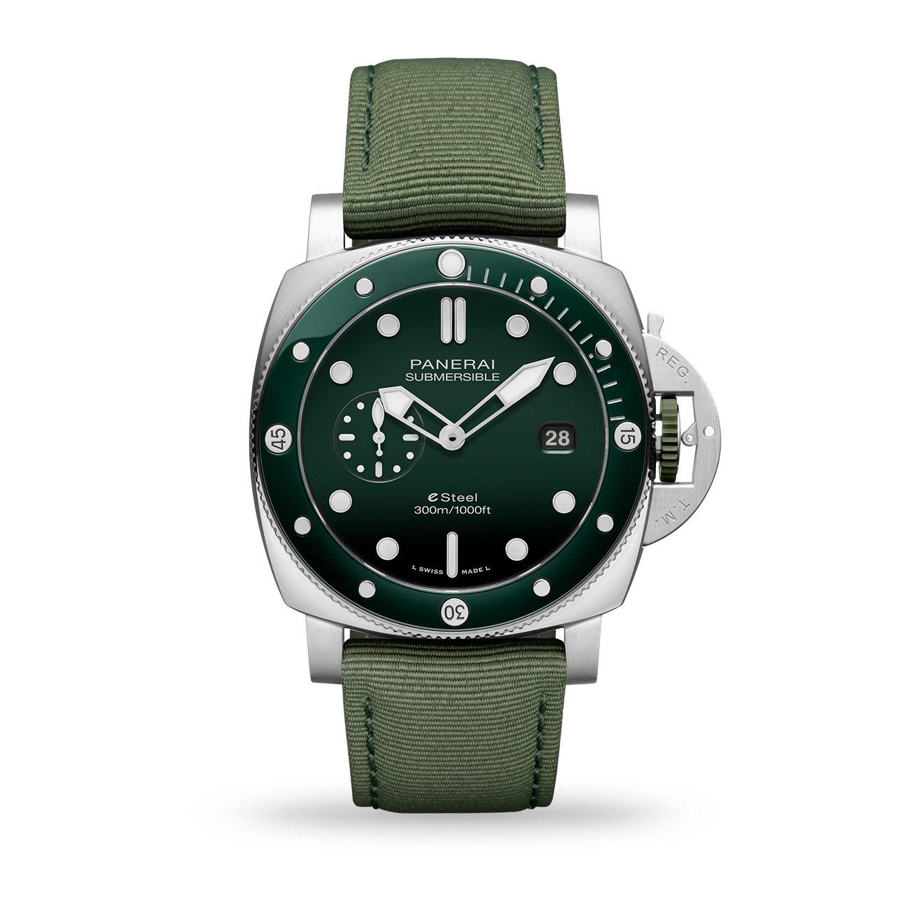 Panerai Submersible QuarantaQuattro Verde Smeraldo 44mm