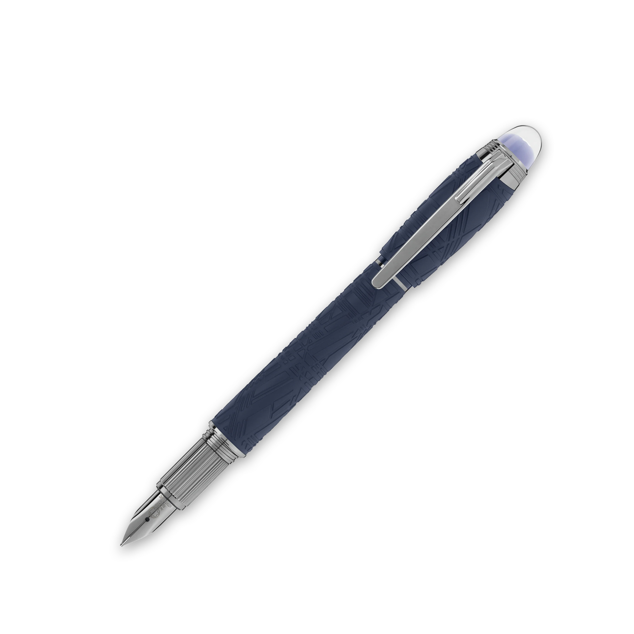 Montblanc Starwalker Spaceblue Precious Resin Fountain Pen